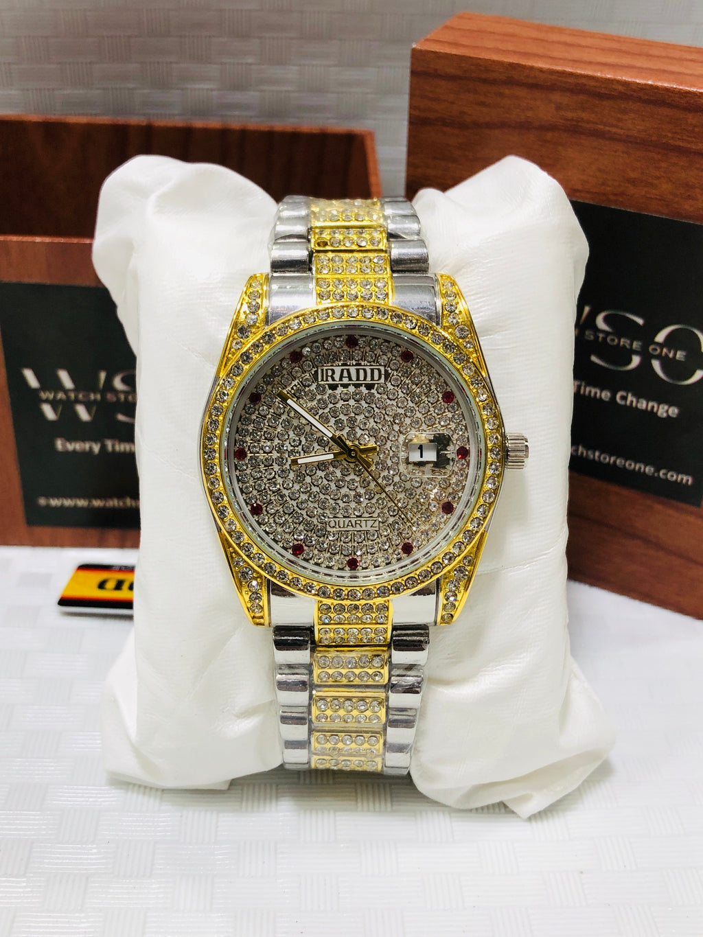 Ice Diamond - Article #765 - Two Tone - Diamond Dial