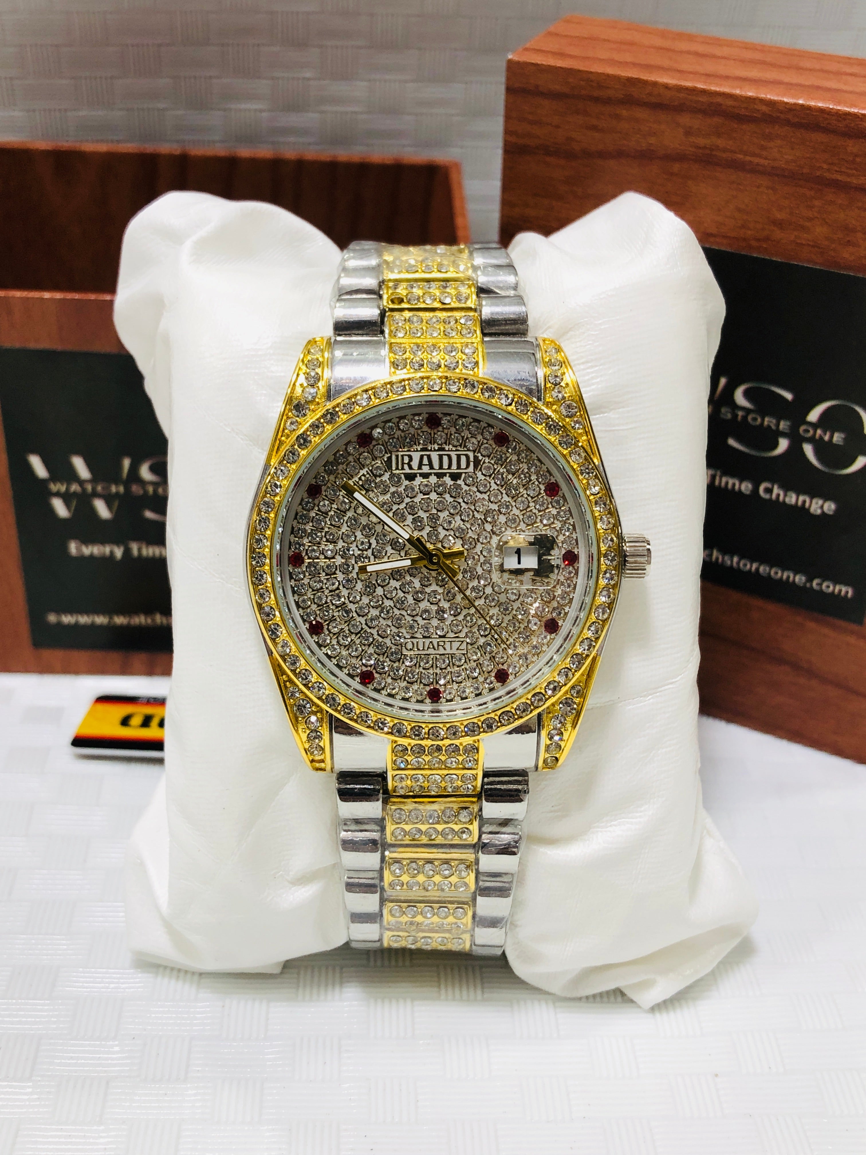 Ice Diamond - Article #765 - Two Tone - Diamond Dial
