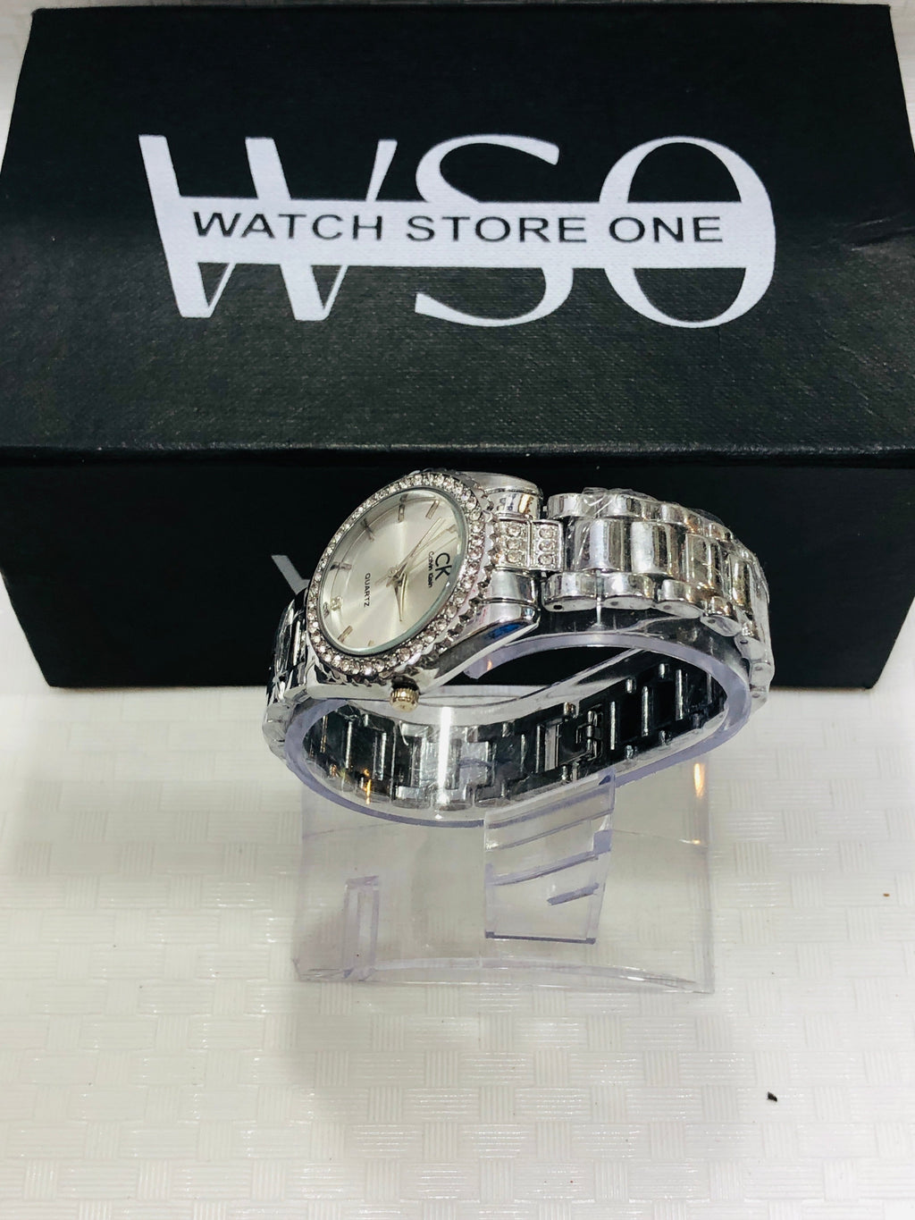 Ck women luxury watches silver white