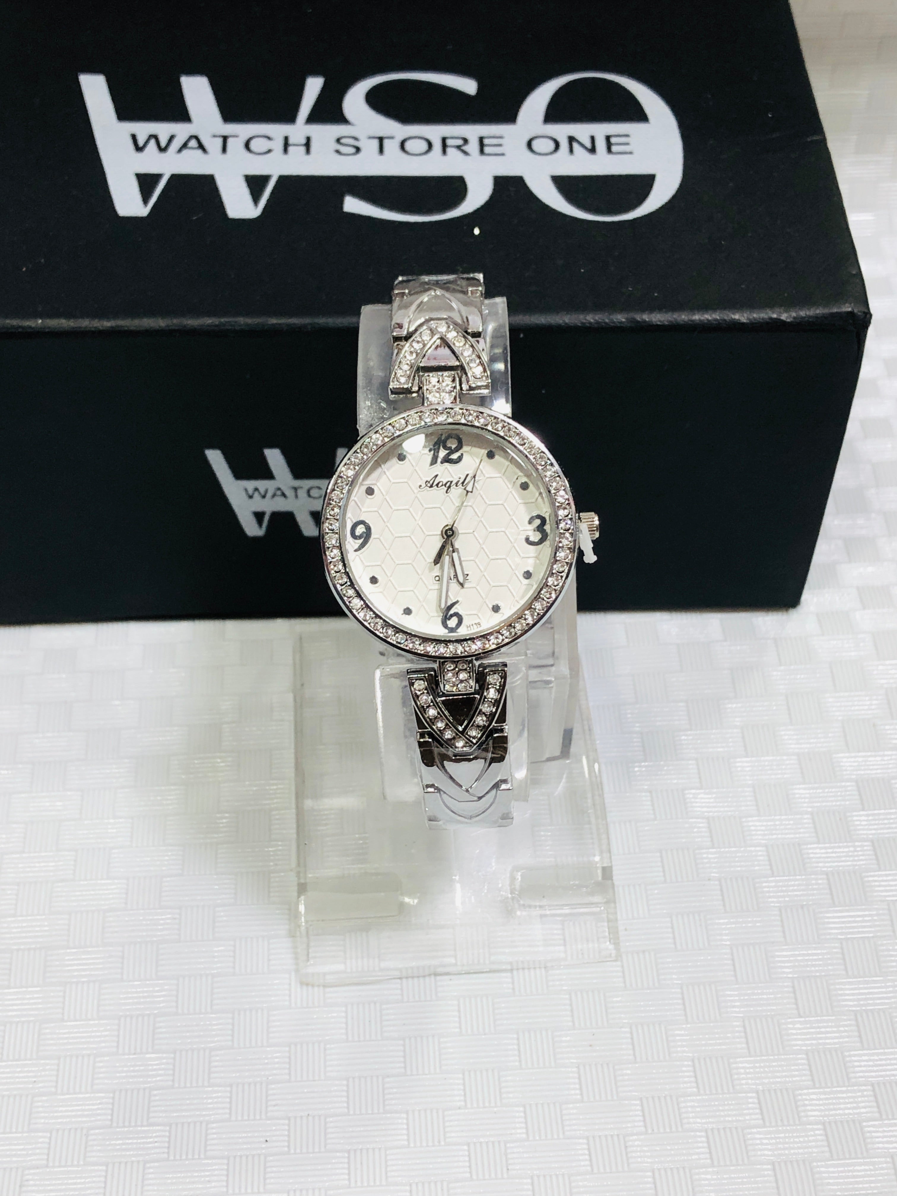 Women watch silver white