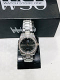 Ck women luxury watches silver black