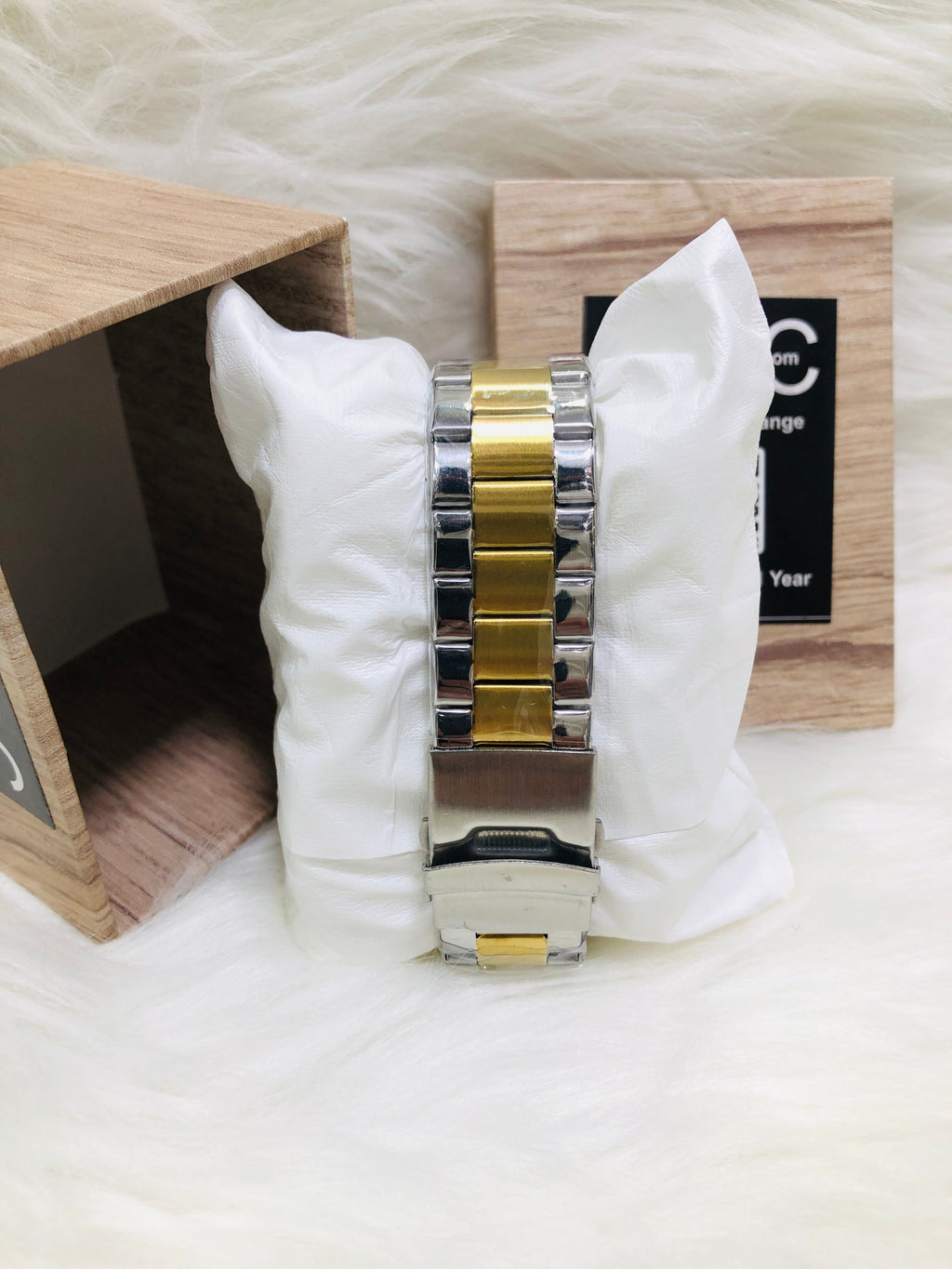 RADO EGG PREMIUM DIAMOND WATCH TWO-TONE BLACK 100% FULL WATER 💦 PROOF