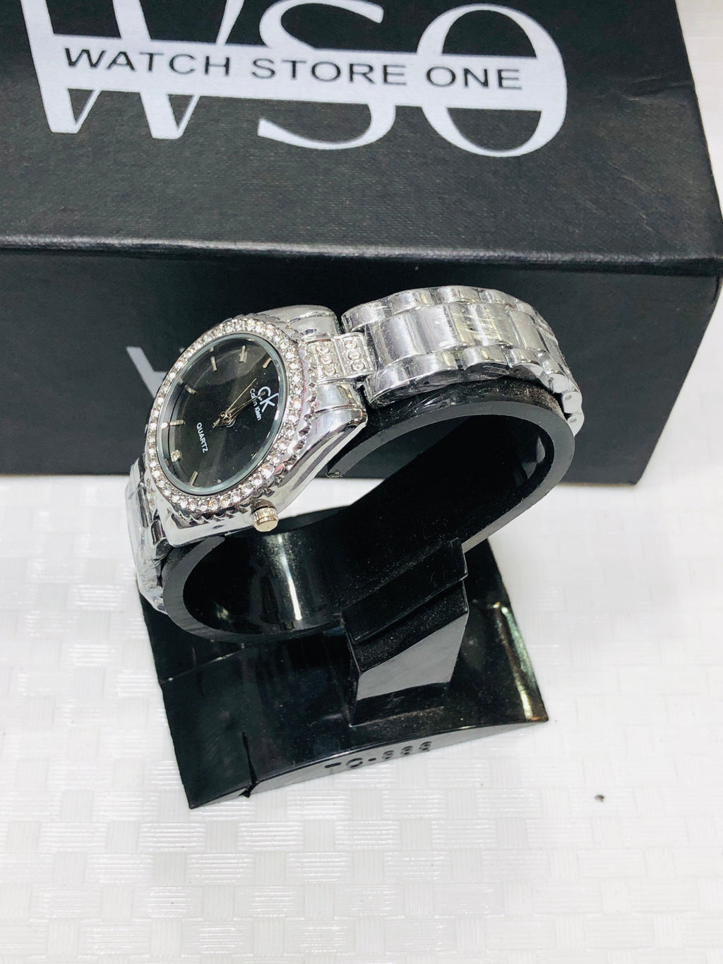 Ck women luxury watches silver black