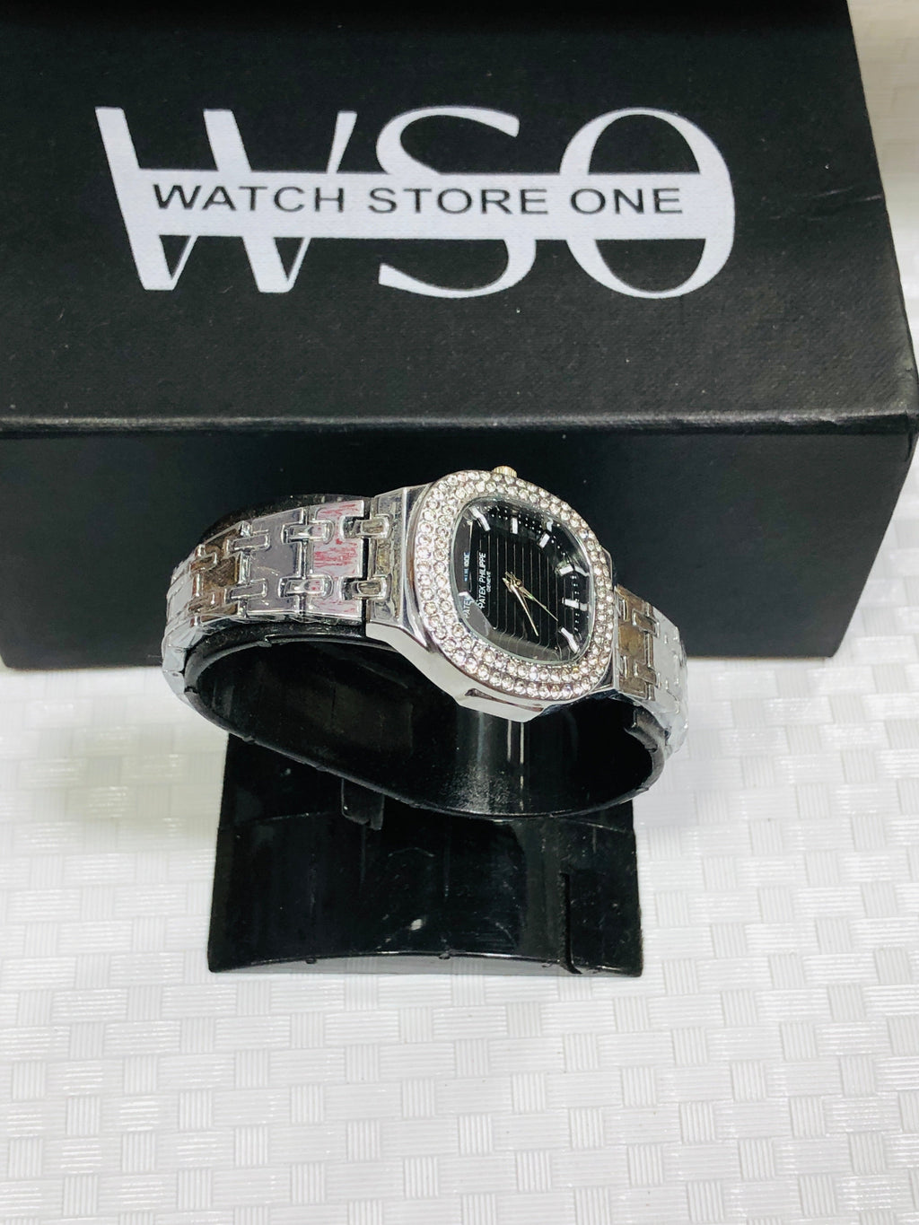 petek philip female Silver watch