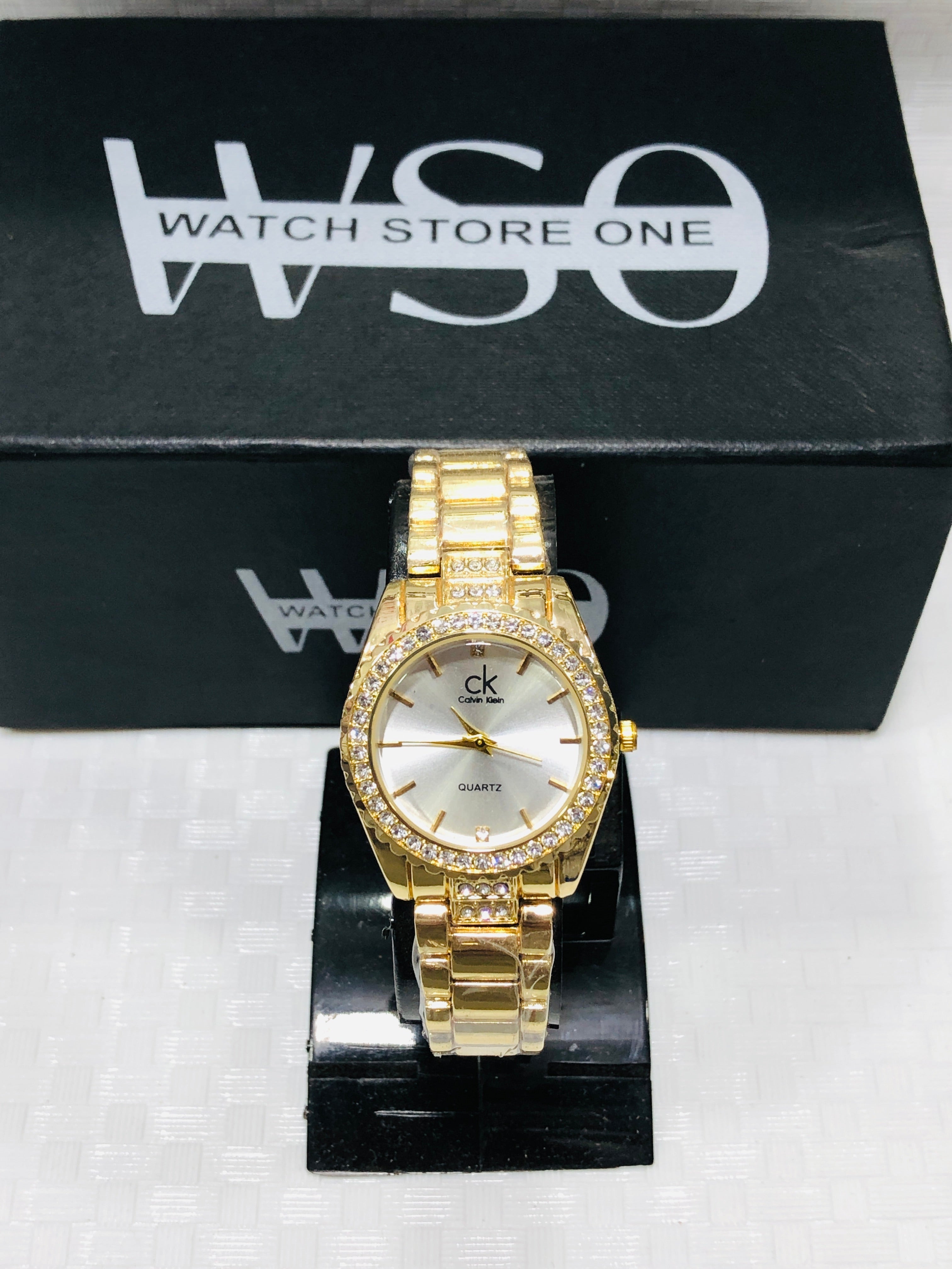 Rlx women watch Gold white