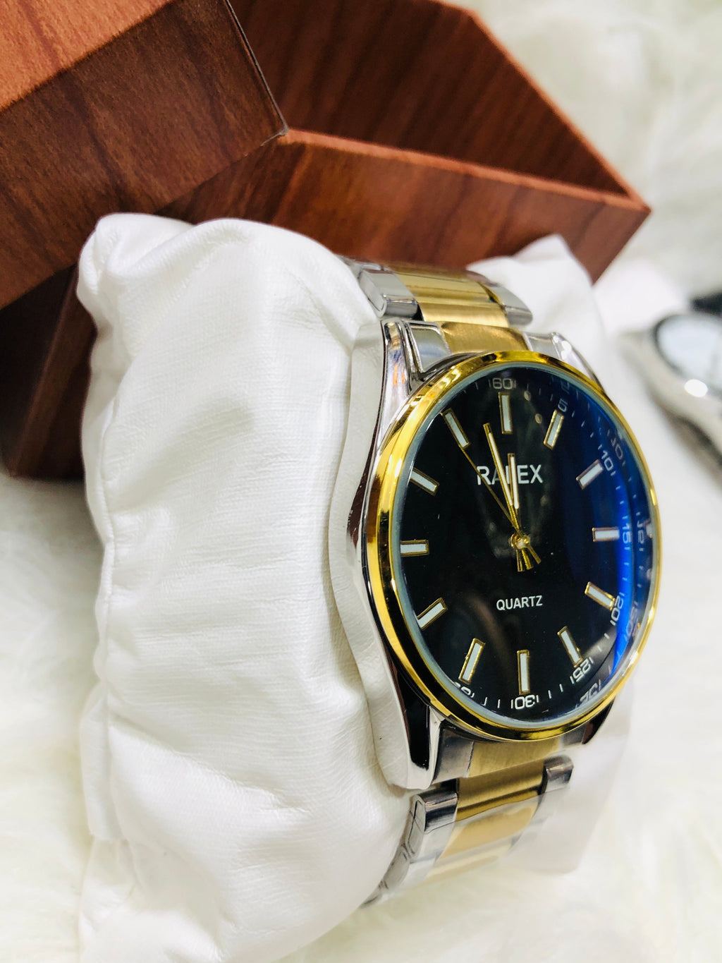 RALEX ORIGNAL WATCH SAMPEL >TOTONE WHITE