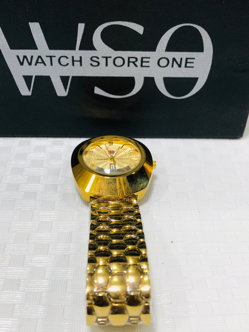 Rado Diastar 12 Stone - Article #369 - Golden - Golden Dial