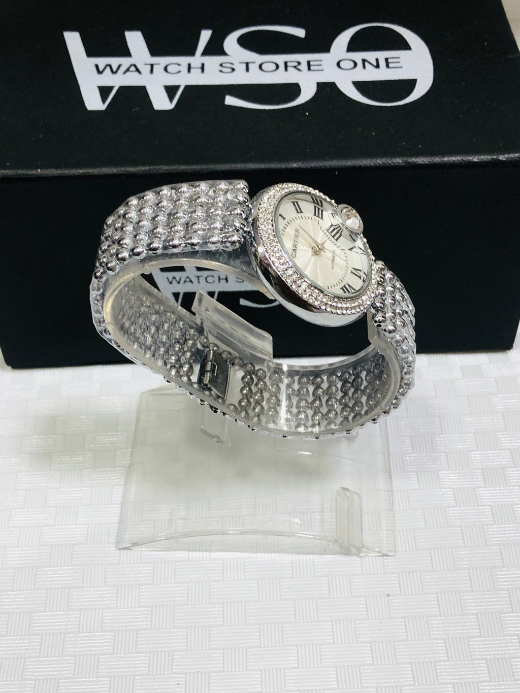 Cartier women watch silver