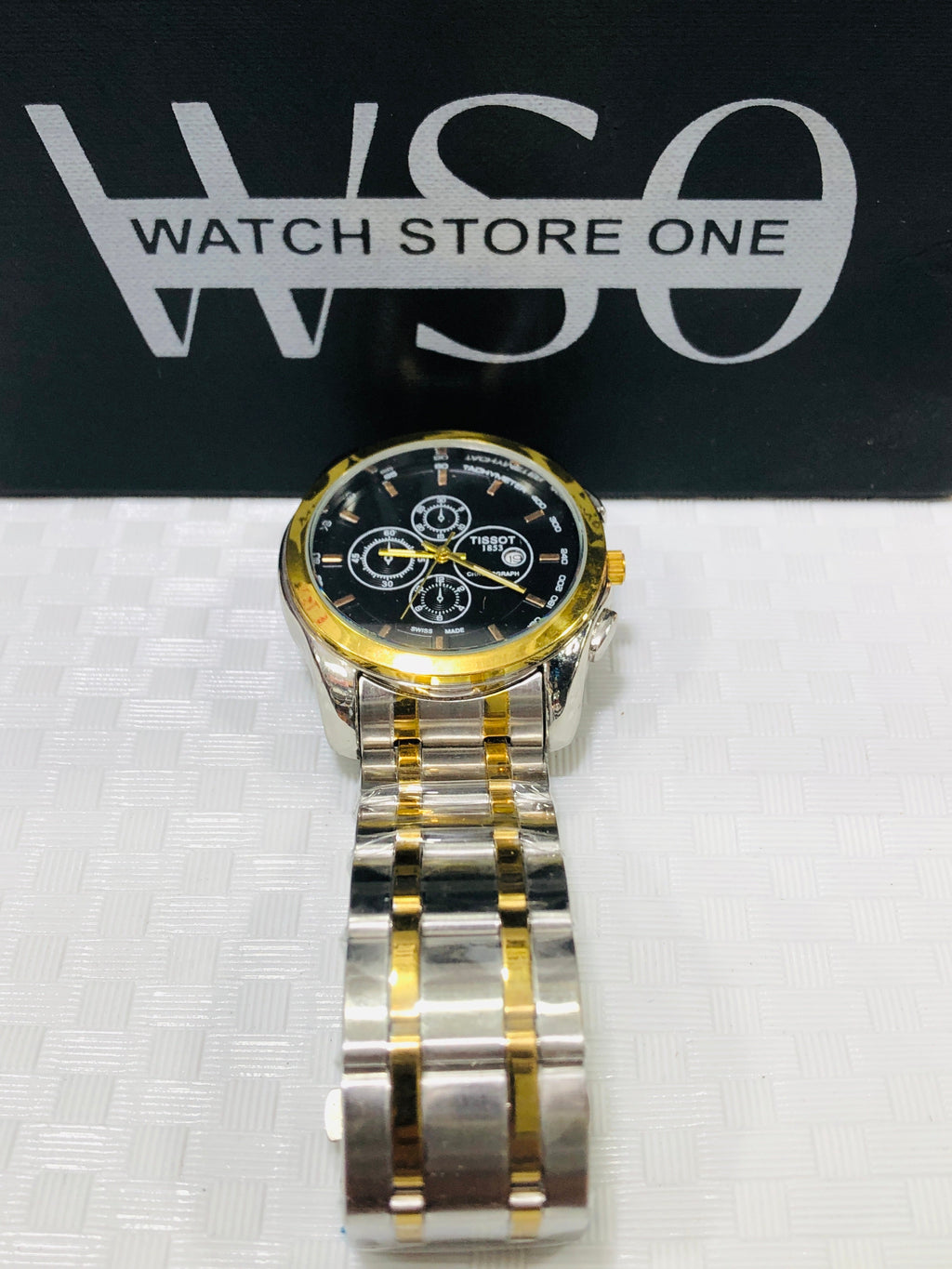 Tist Date watch>Totone Black