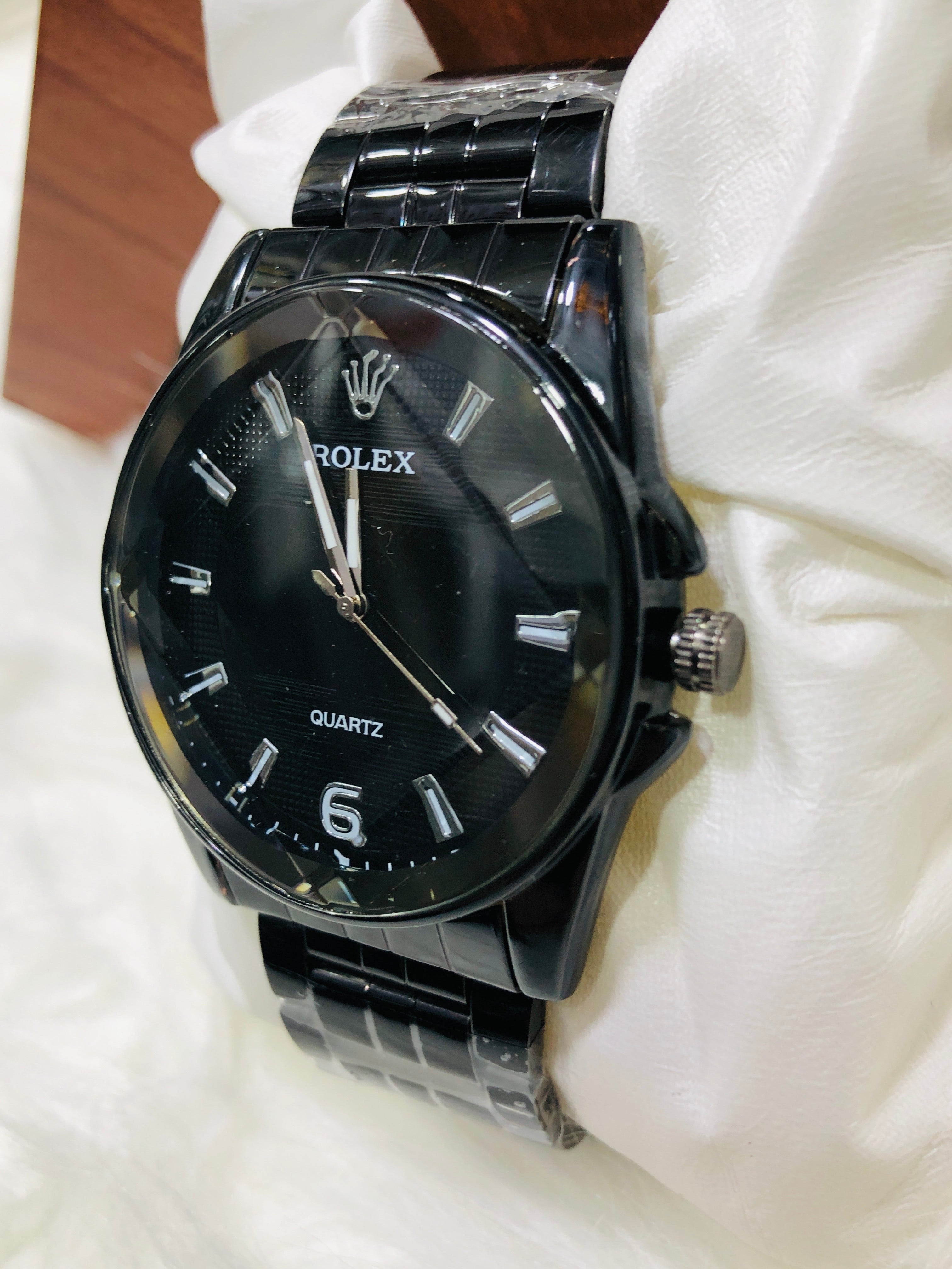 Rolex Obsidian Edge - Article #281 - Black - Black Dial