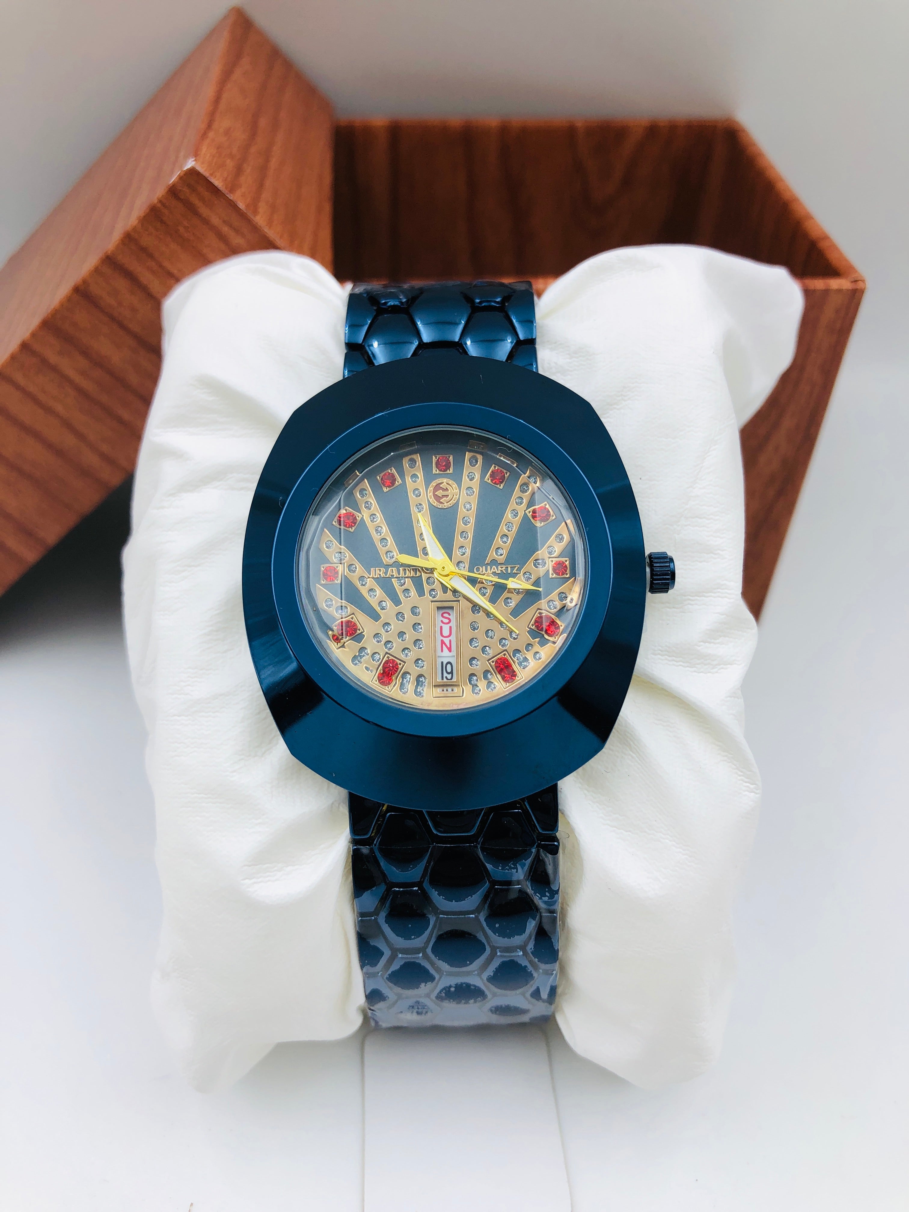 Rado Diastar Red Stone - Article #363 - Blue - Blue Dial