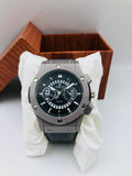 Hublot Imperial Watch - Article #784 - Black Strap - Rose Gold Dial