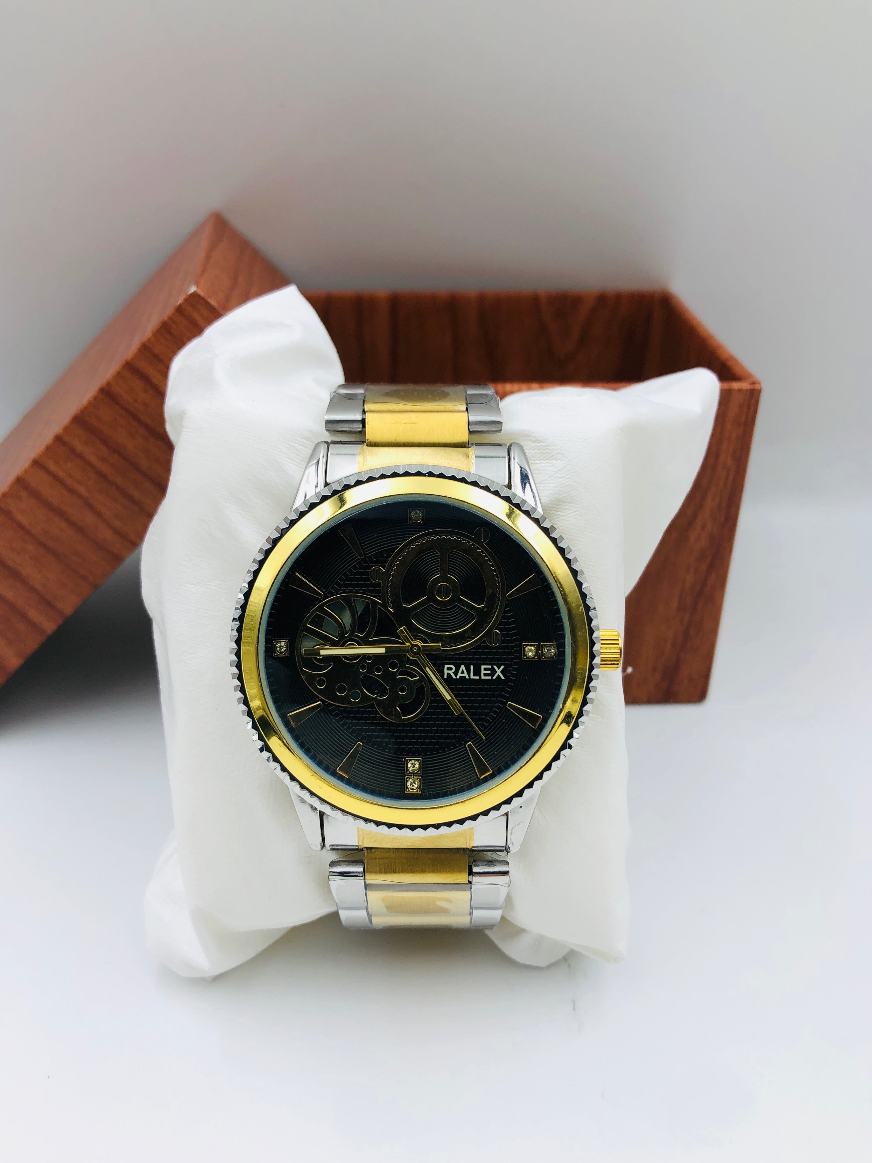 Ralex Gear Edition - Article #756 - Two Tone - Black Dial